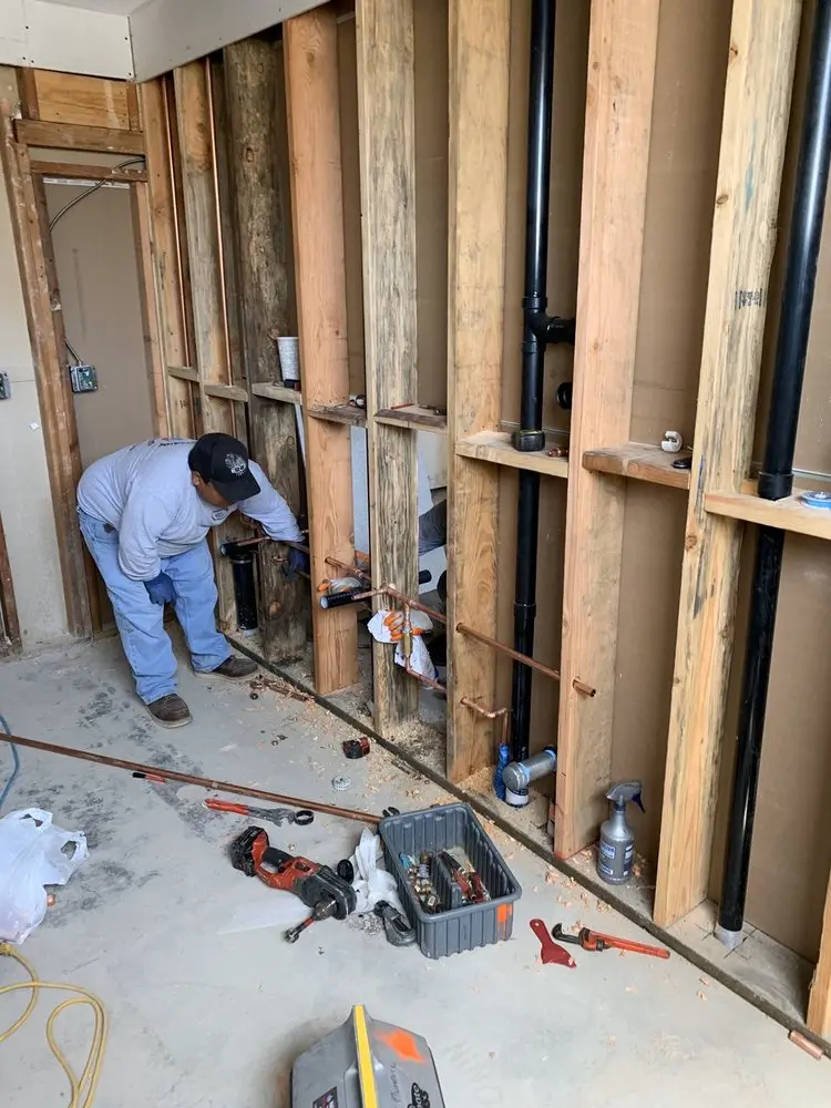 Commercial rough-in plumbing for Water Heater Replacement in Swedesburg